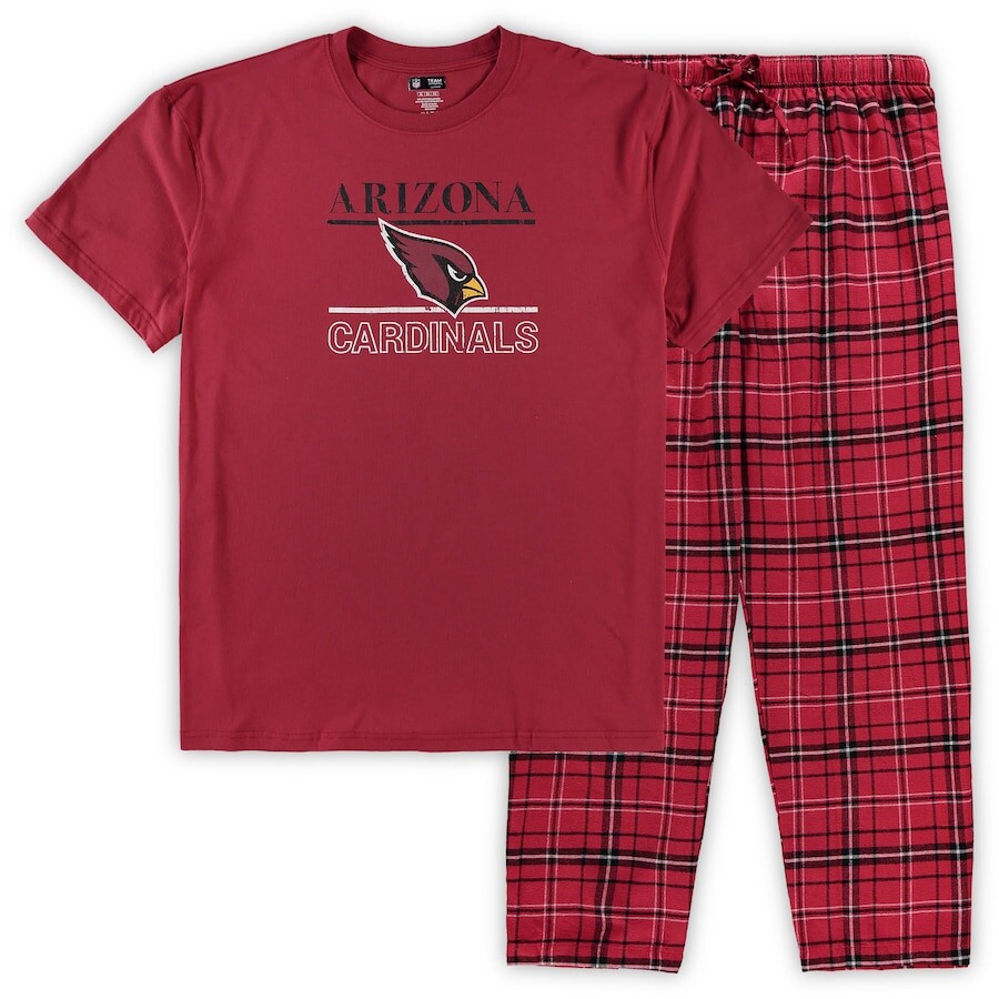 

Пижамный комплект Concepts Sport Arizona Cardinals, кардинал