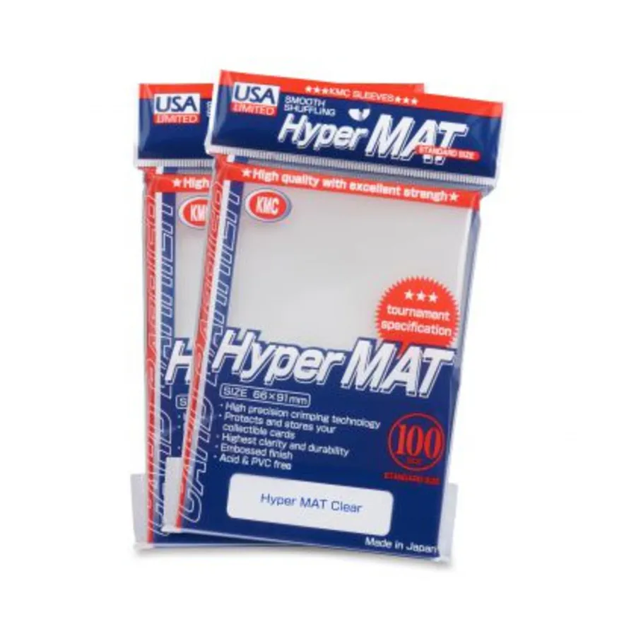 

Hyper Matte Clear (10 упаковок по 100 шт.), Matte Backs