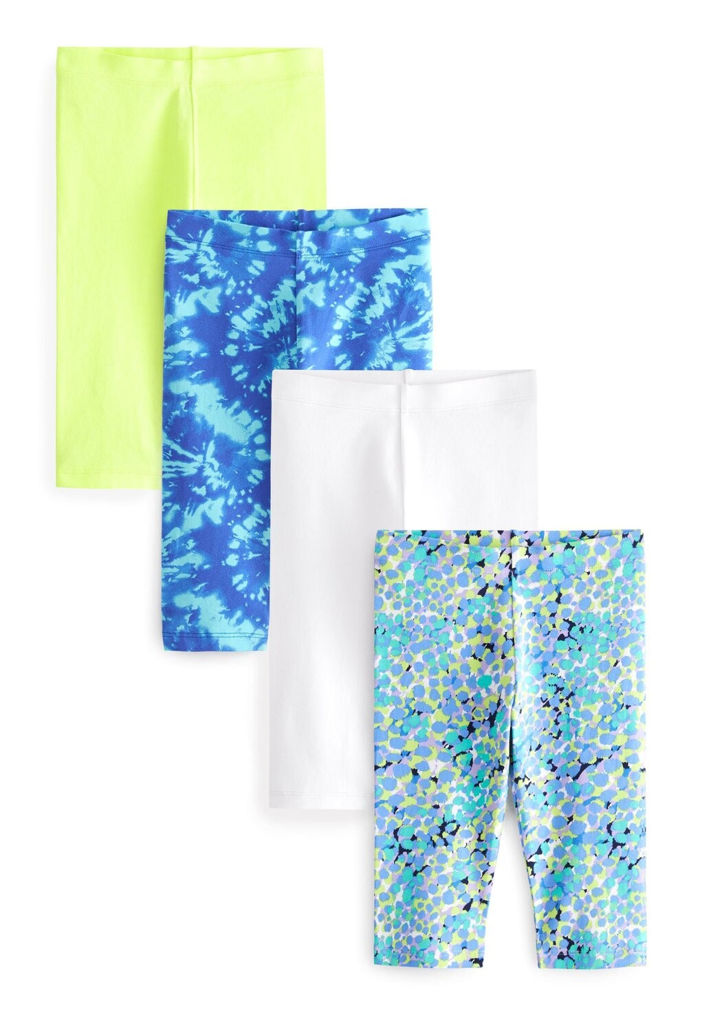

Леггинсы Cropped 4 Standard Pack Next, цвет blue lime green animal print