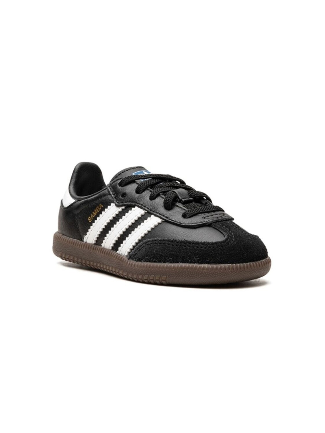 

Adidas кроссовки Samba OG EL I Black/White/Gum, черный