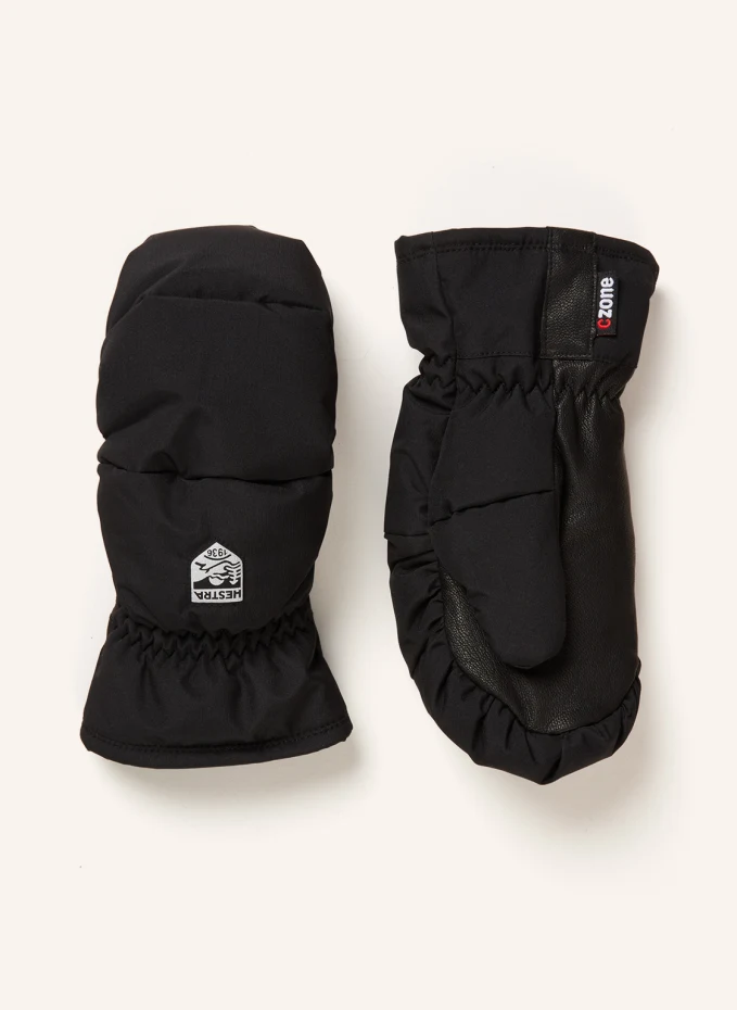 Лыжные перчатки foss jr mitt Hestra, черный перчатки ссм перчатки для бенди bg ccm 8k jr gn