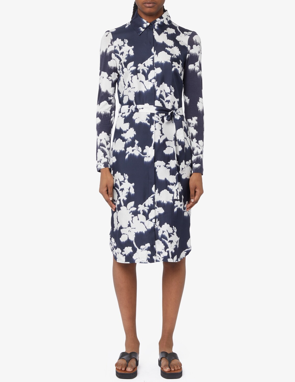 

Платье-сорочка Nolana Max Mara Leisure, синий