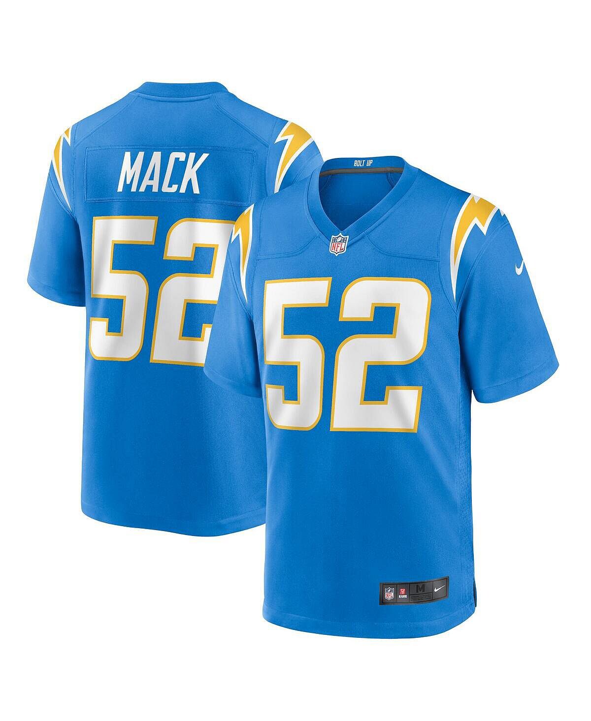 

Футболка Big Boys Khalil Mack Powder Blue Los Angeles Chargers Nike