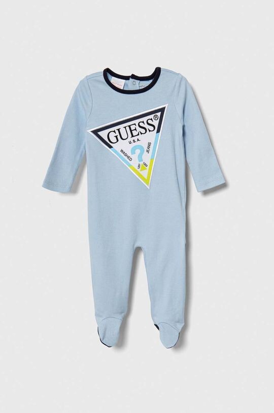 

Хлопковые детские комбинезоны Guess, синий