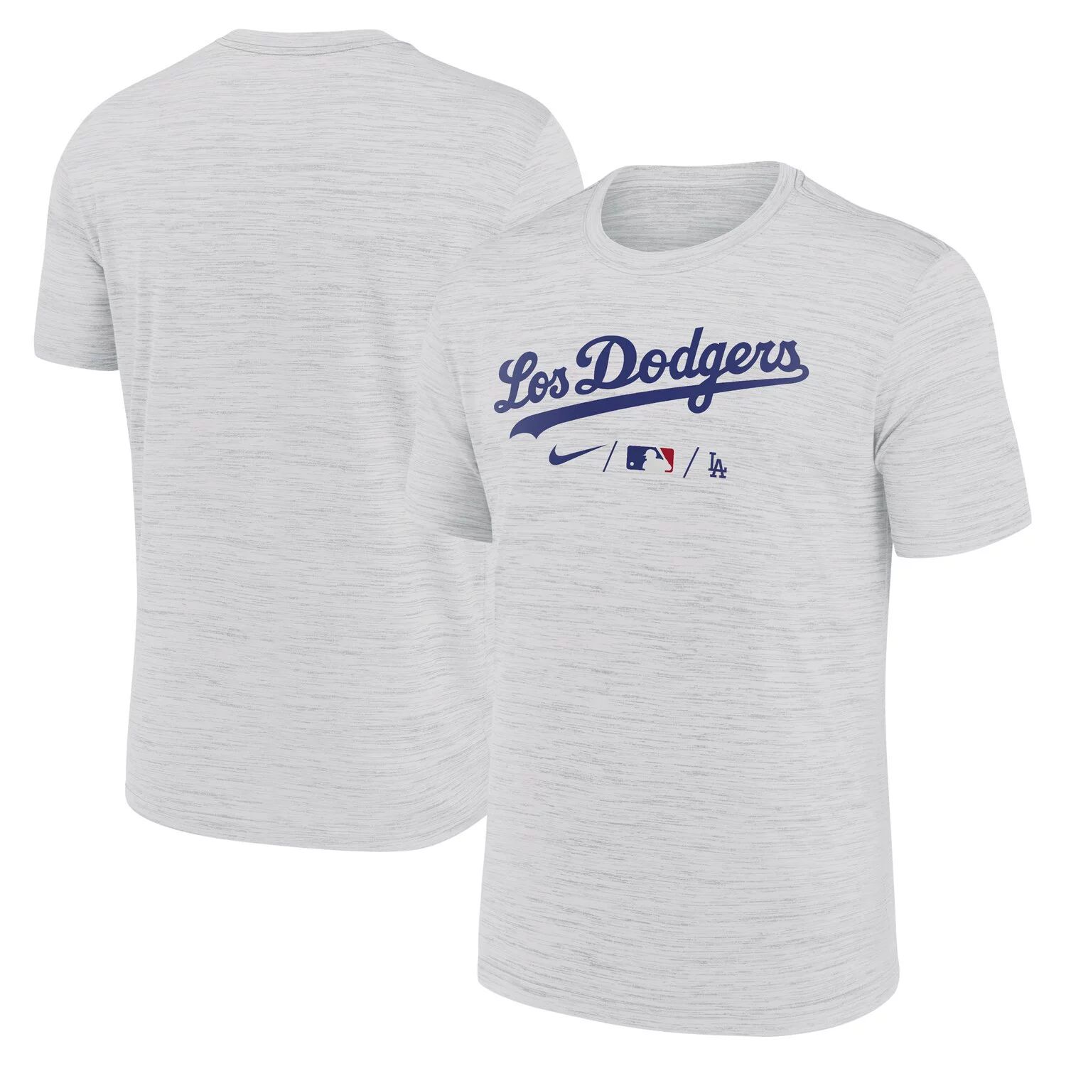 Мужская футболка Los Angeles Dodgers Authentic Collection City Connect Velocity Performance Nike