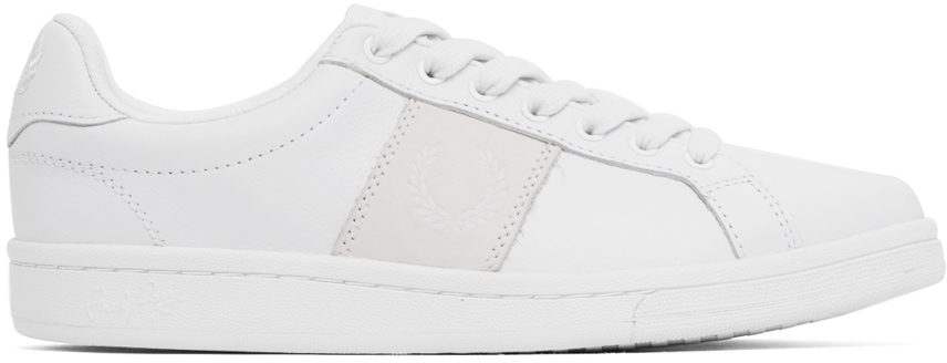 

Белые кроссовки B721 Fred Perry, цвет White