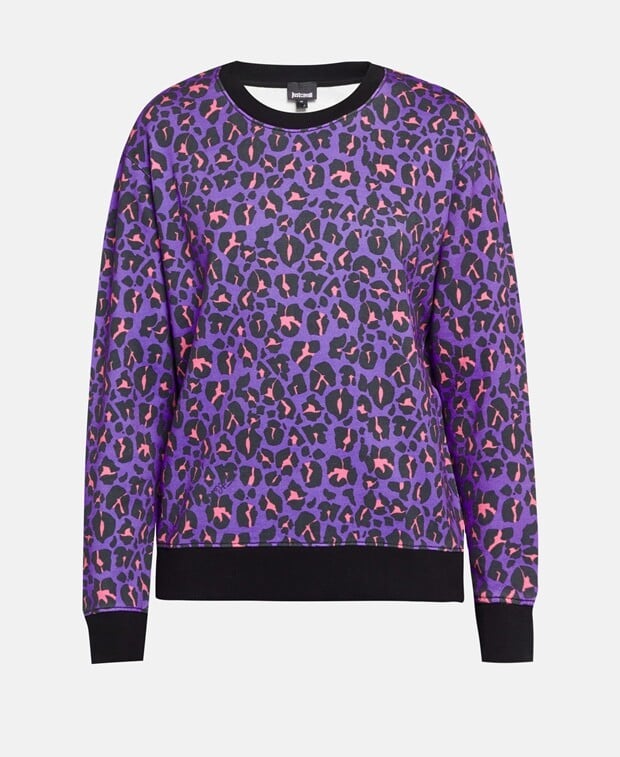 

Толстовка Just Cavalli, фиолетовый