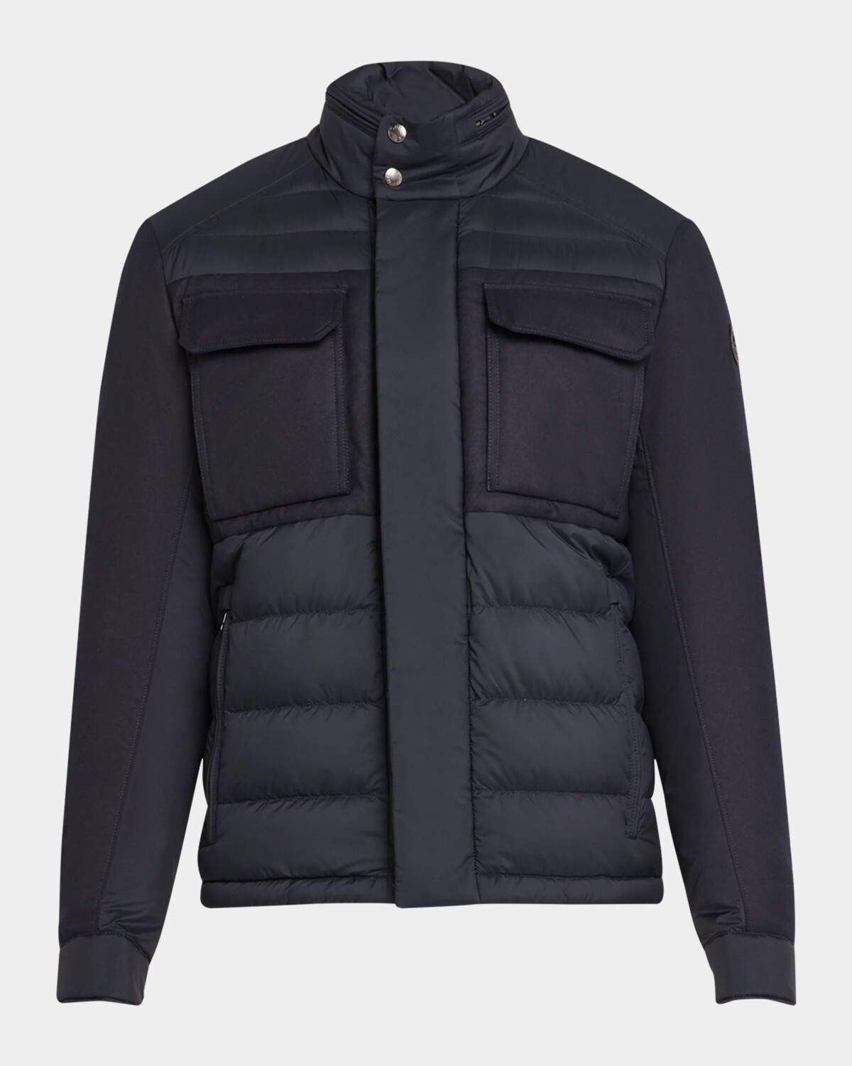 

Мужской короткий пуховик Vallanta Moncler, синий