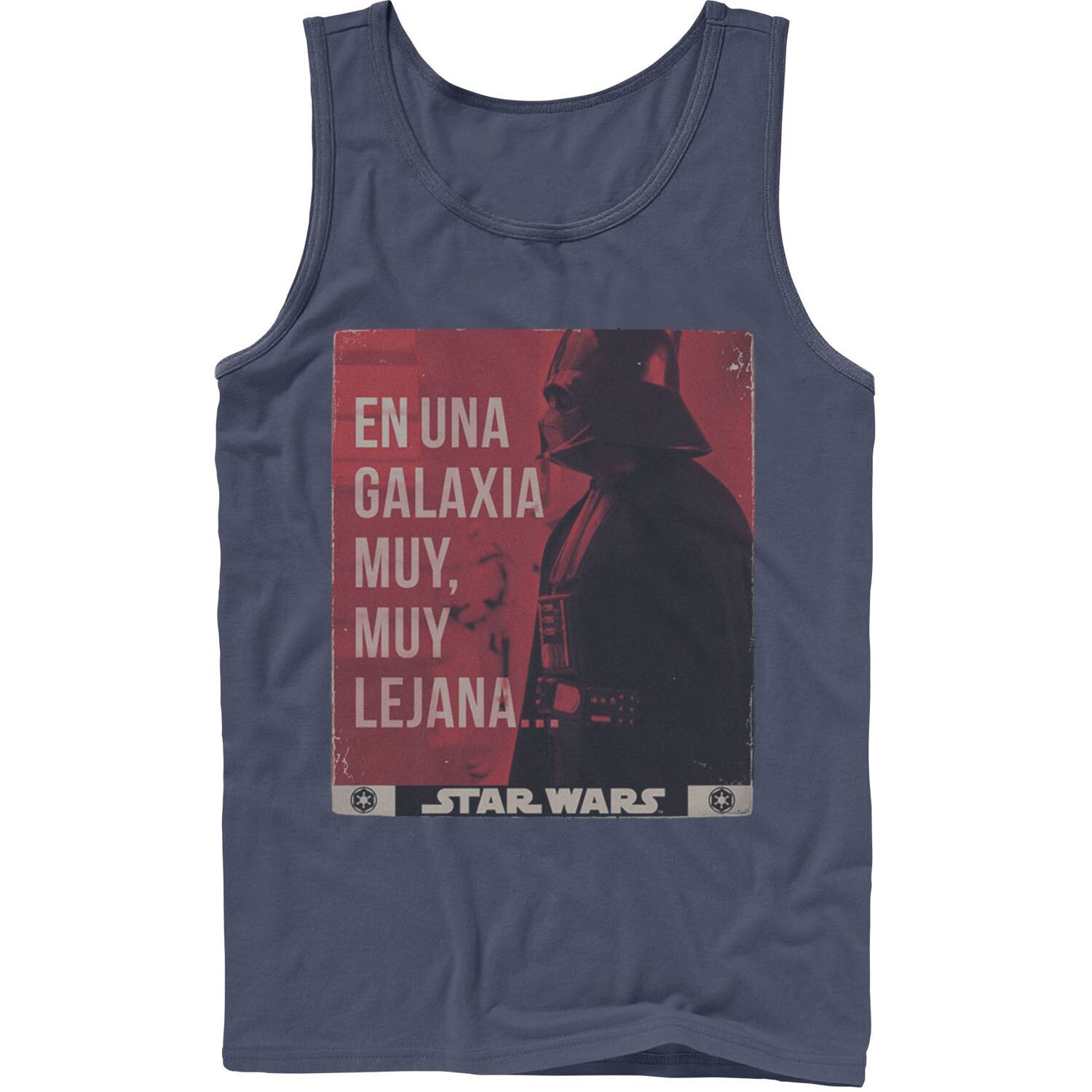 

Мужская майка с плакатом Star Wars En Una Galaxia Muy, Muy Lejana...