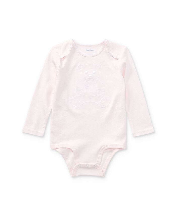 

Боди с вышивкой Polo Bear для девочек - для малышей Ralph Lauren