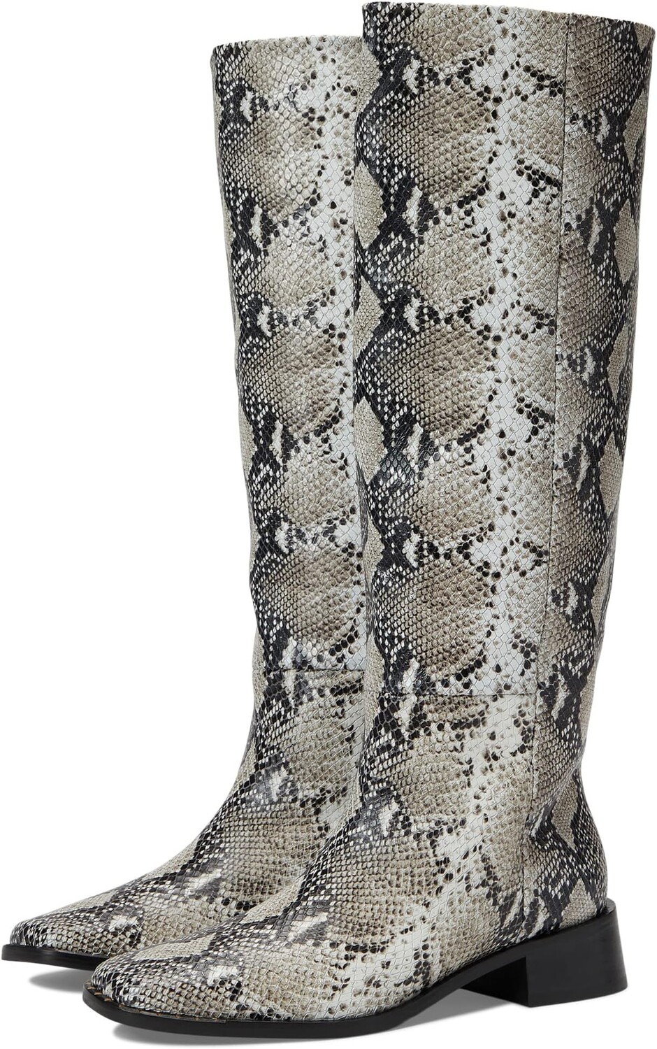 

Сапоги Rita FREDA SALVADOR, цвет Black/White Snake
