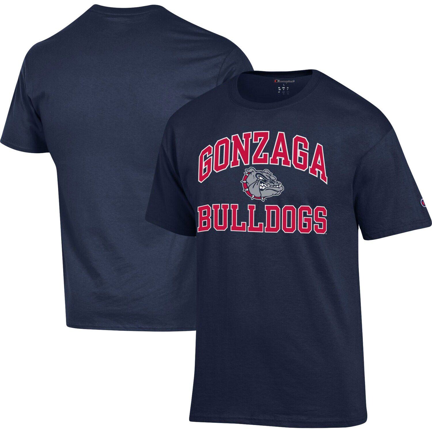 

Мужская темно-синяя футболка Champion Gonzaga Bulldogs High Motor, Синий