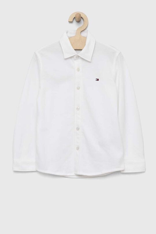

Детская хлопковая рубашка Tommy Hilfiger, белый