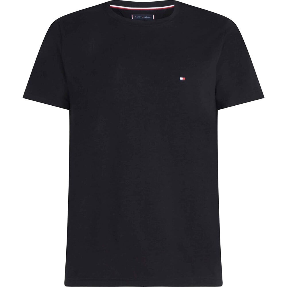 

Футболка с коротким рукавом Tommy Hilfiger Core Stretch Slim Fit C, черный