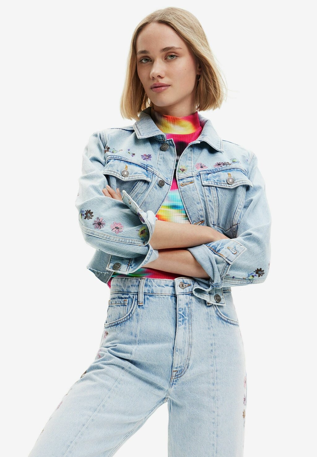 

Джинсовая куртка Desigual, синий