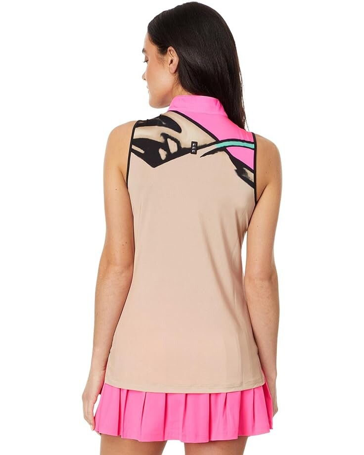 

Топ Jamie Sadock Flamenco Sleeveless Top, цвет Crème Brulee