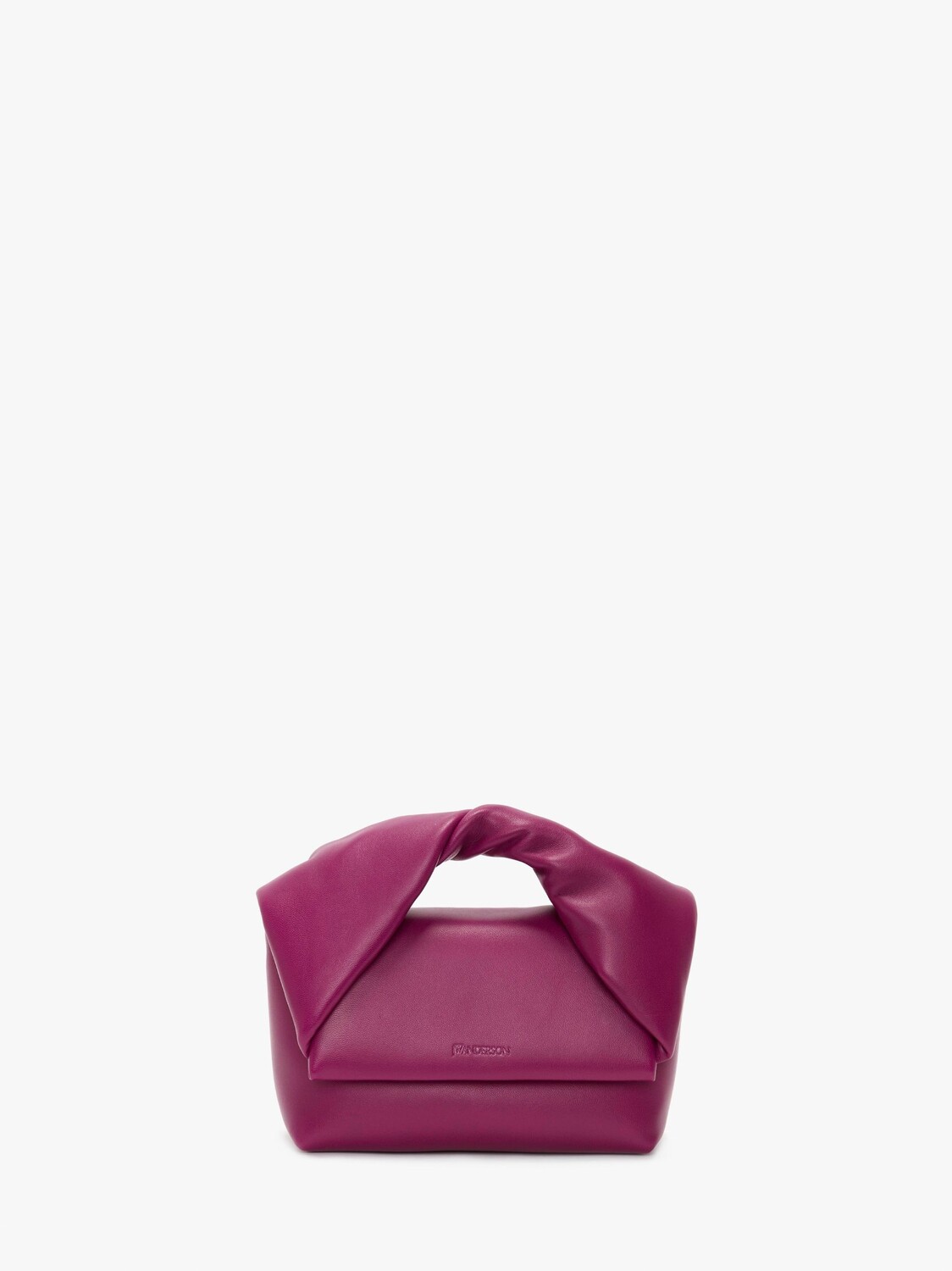 

Кожаная сумка с ручкой JW Anderson, фиолетовый