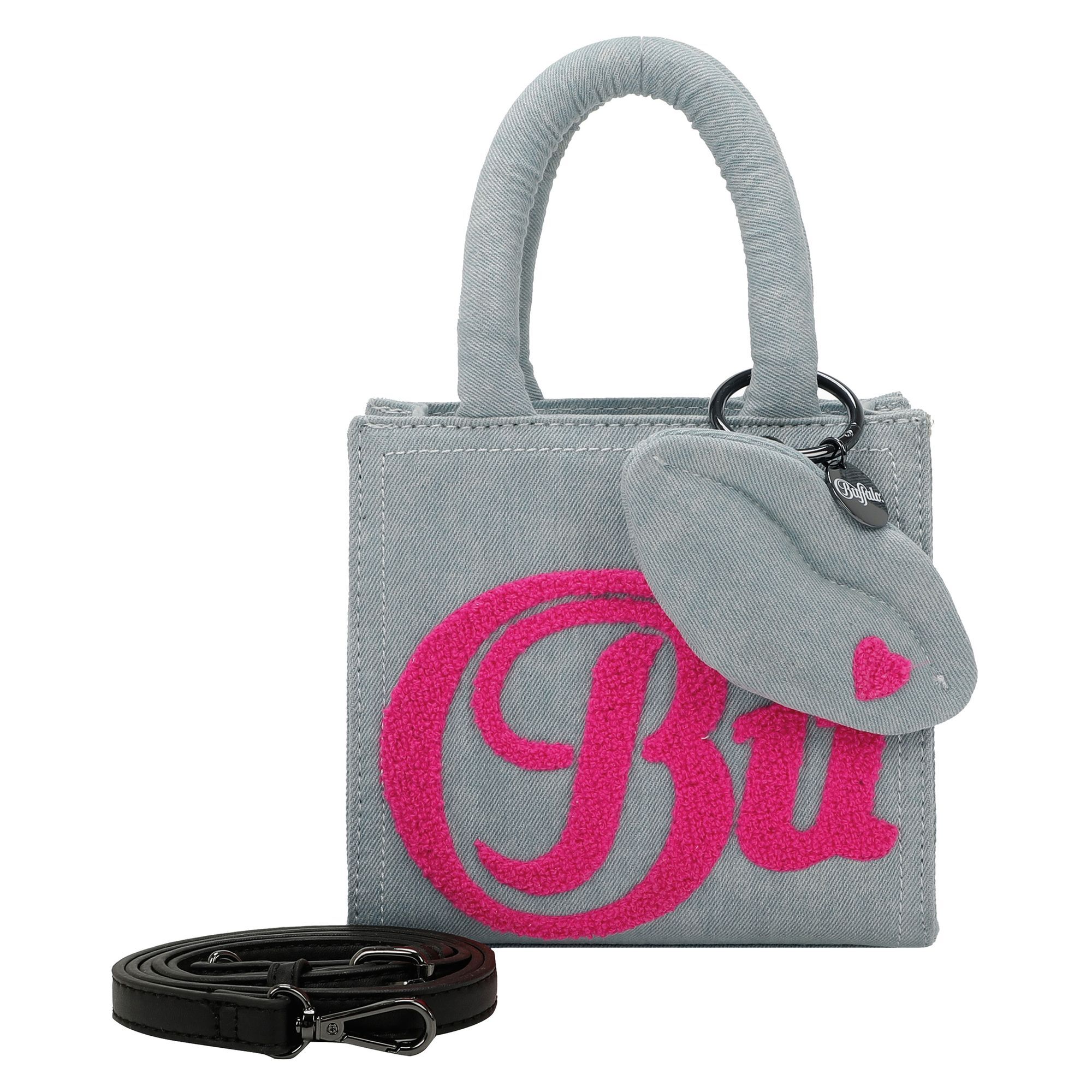 Сумка Buffalo Boxy21 Mini Bag Handtasche 17.5 cm, розовый