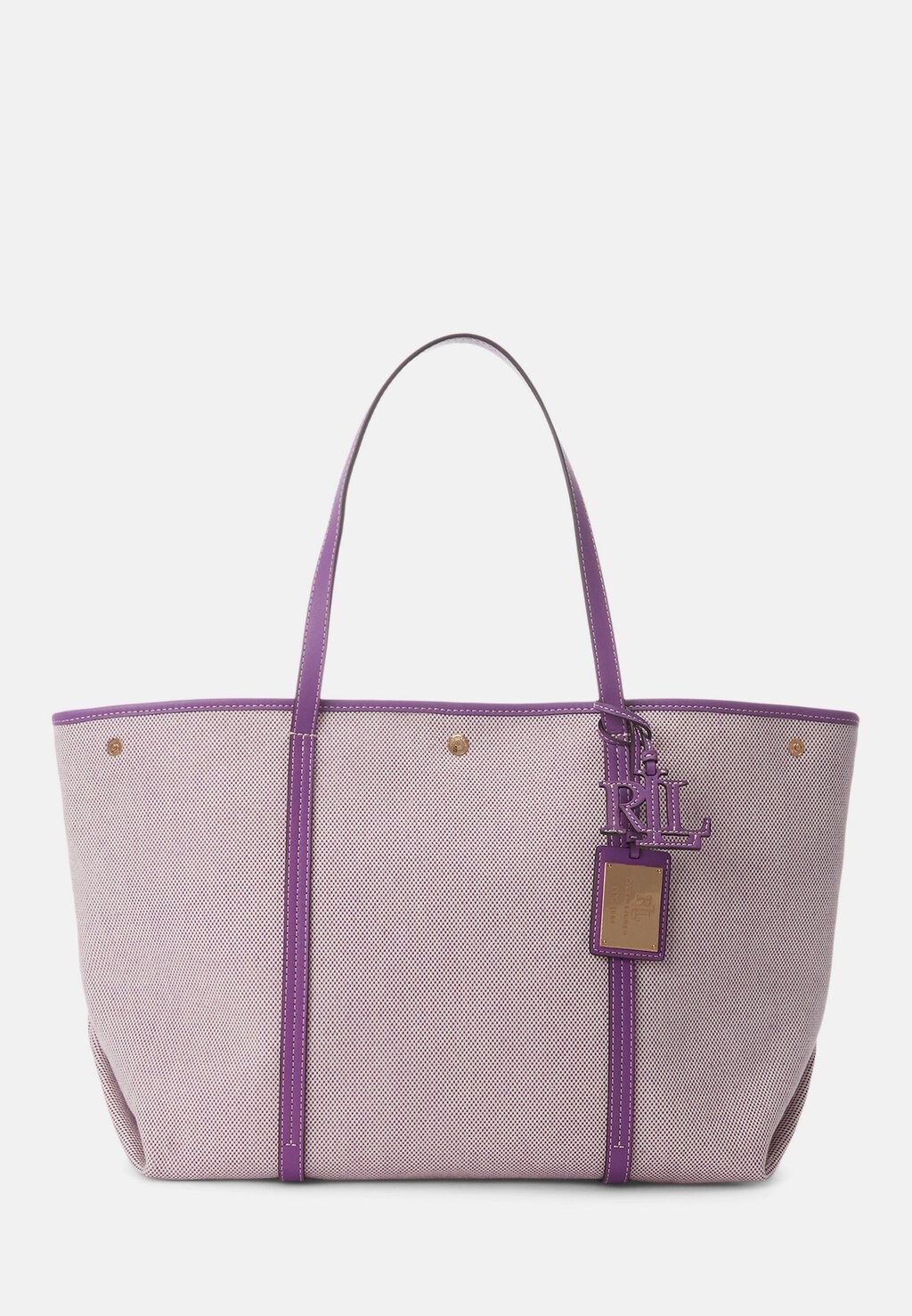 

Сумка для покупок Emerie Tote Extra Large Lauren Ralph Lauren, цвет natural/purple