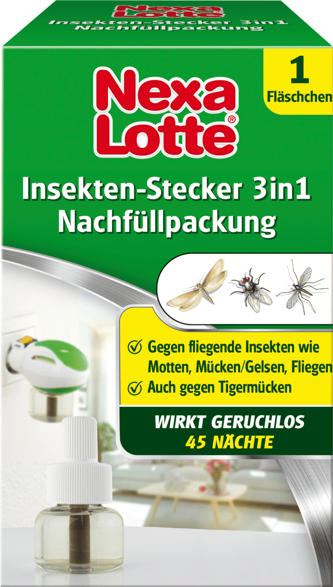 Сменная упаковка от насекомых 3 в 1 35 мл. Nexa Lotte биоразряд ортон против вредителей 20г