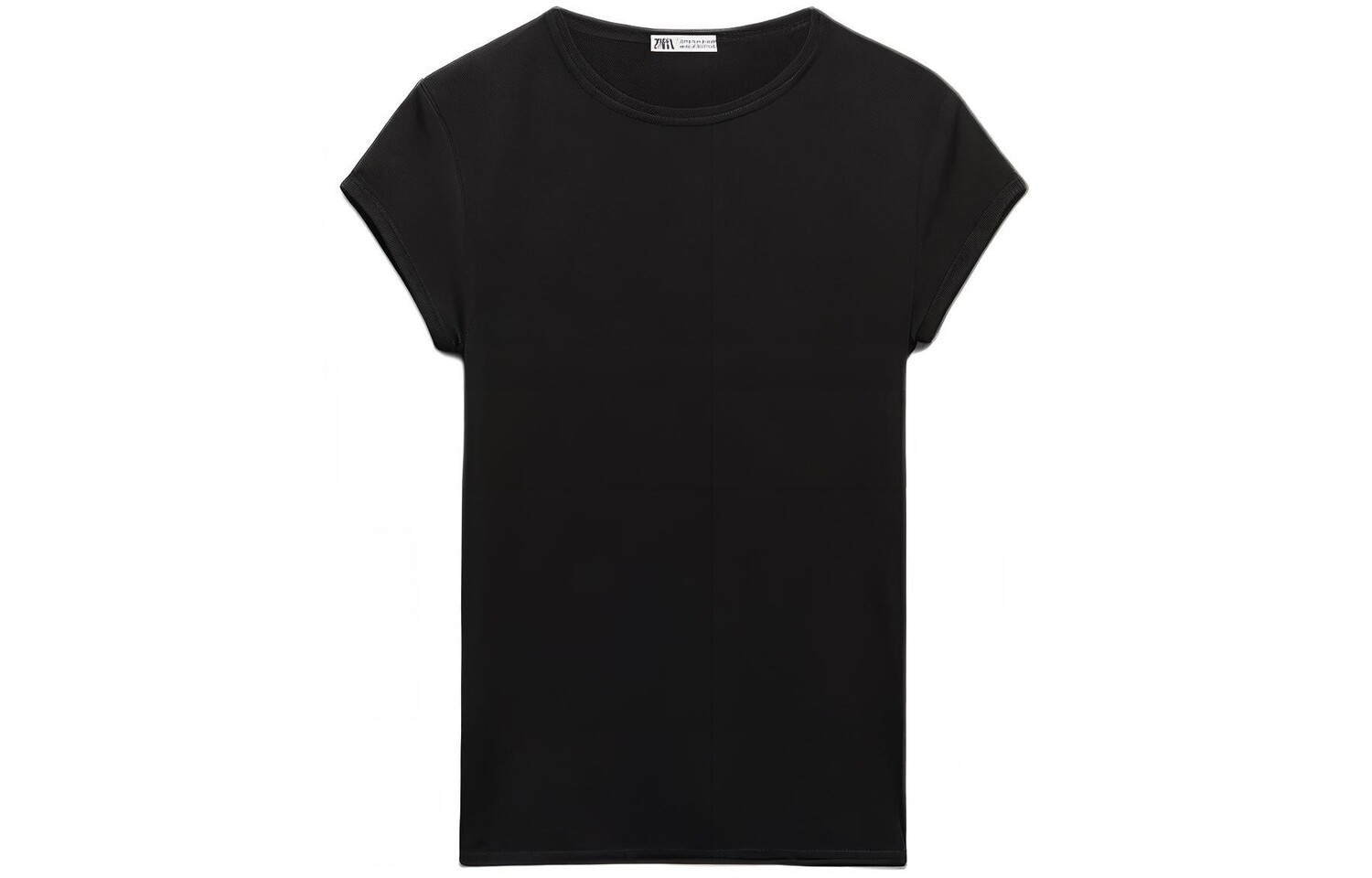

Футболка женская черная Zara