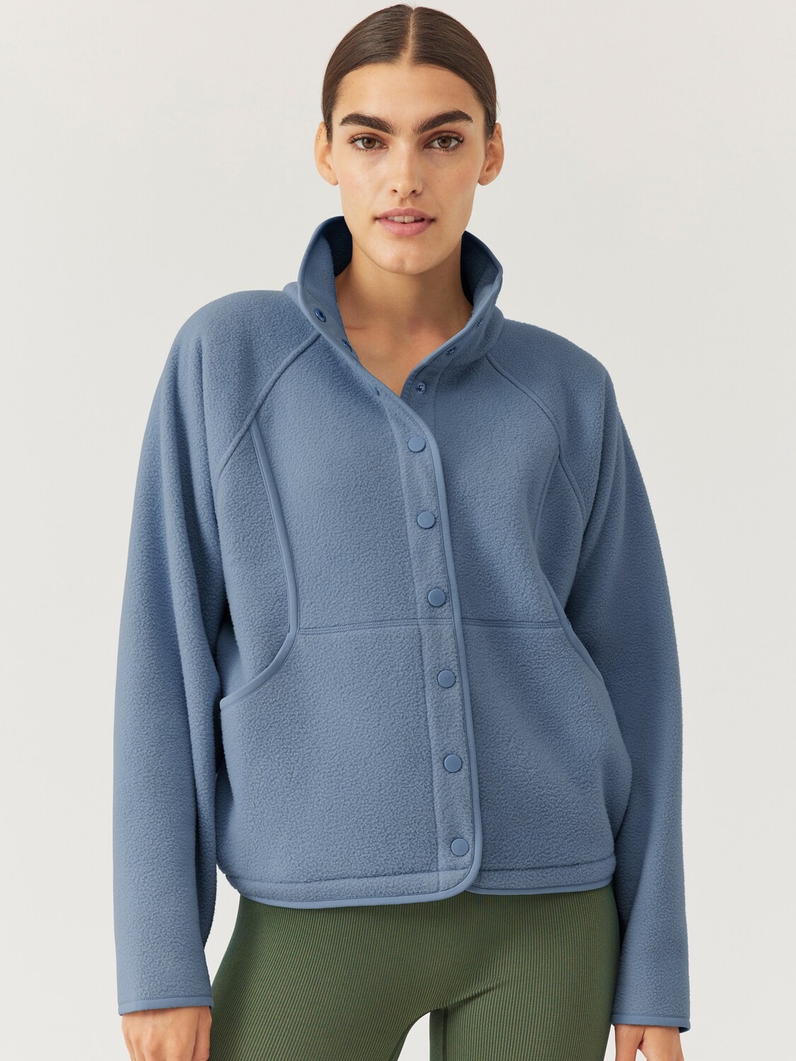 

Куртка RecFleece Snap - женская Outdoor Voices, синий