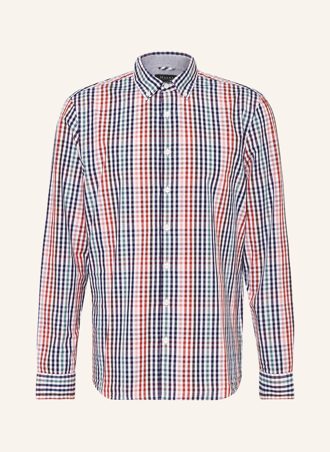 

Рубашка MAERZ MUENCHEN Modern Fit, белый