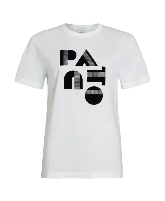 

Футболка S из джерси с логотипом Patou, белый
