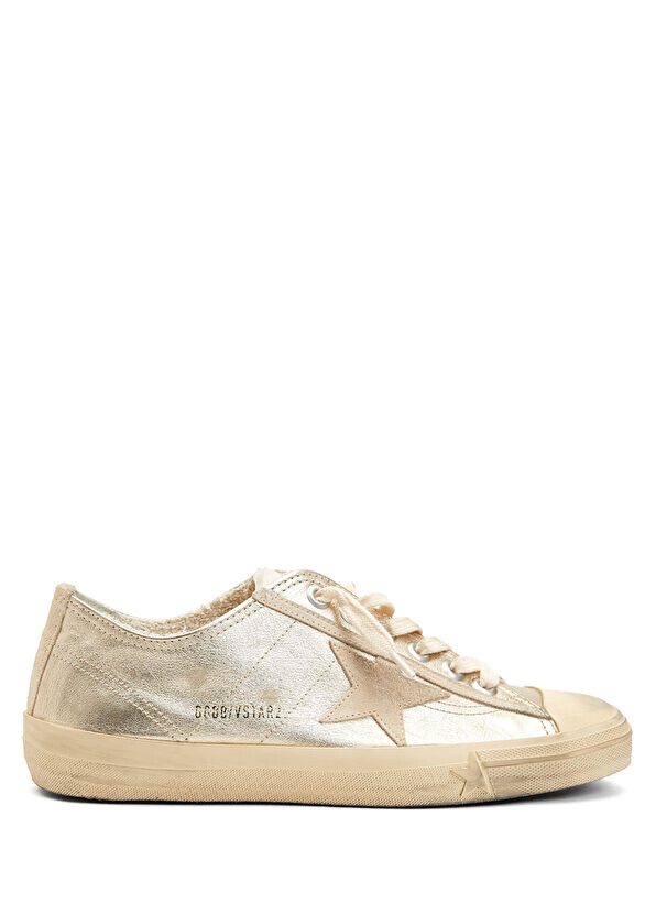 

Женские кожаные кроссовки Vstar2 Golden Goose, золотой