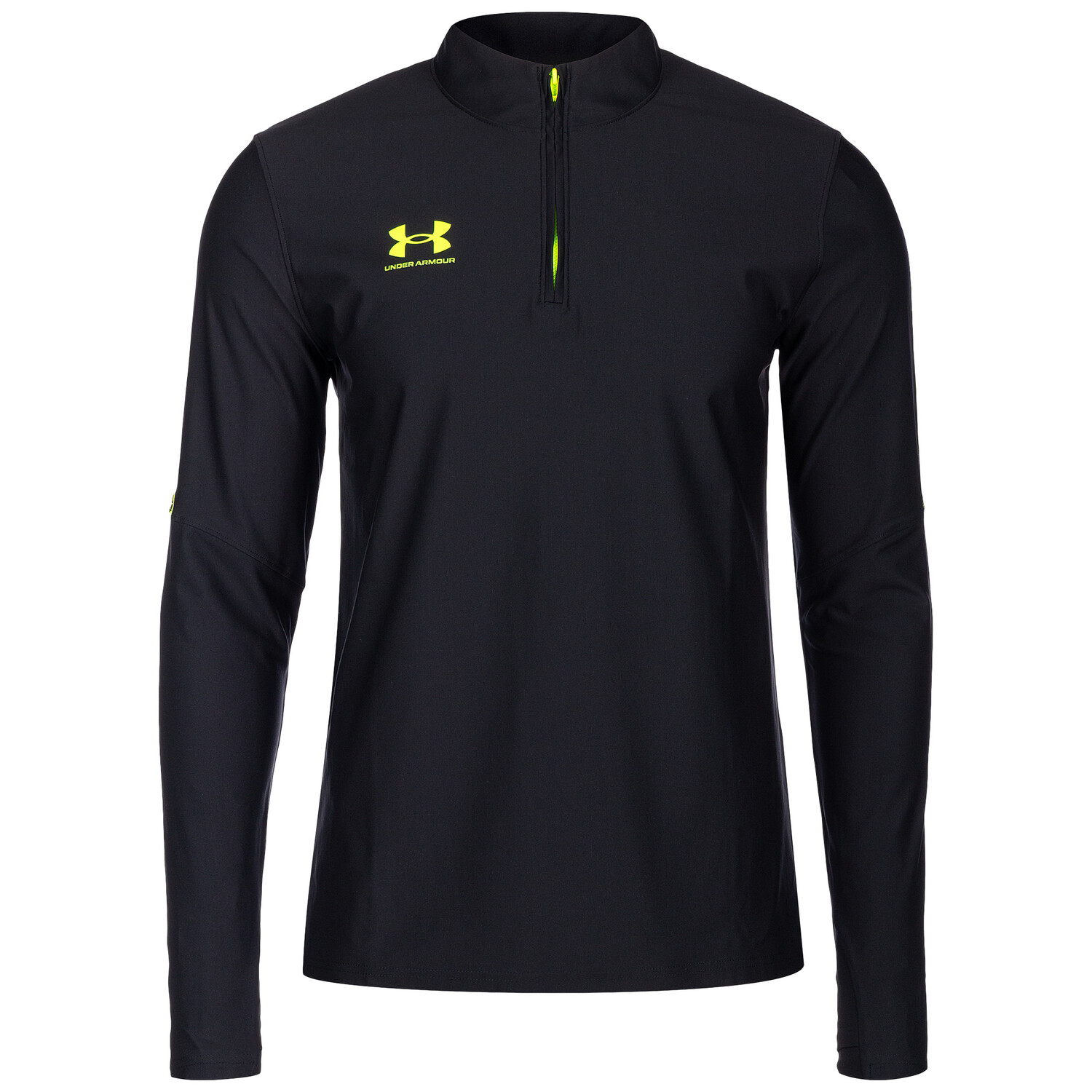 

Лонгслив Under Armour Trainingstop Challenger Pro 1/4 Zip, черный