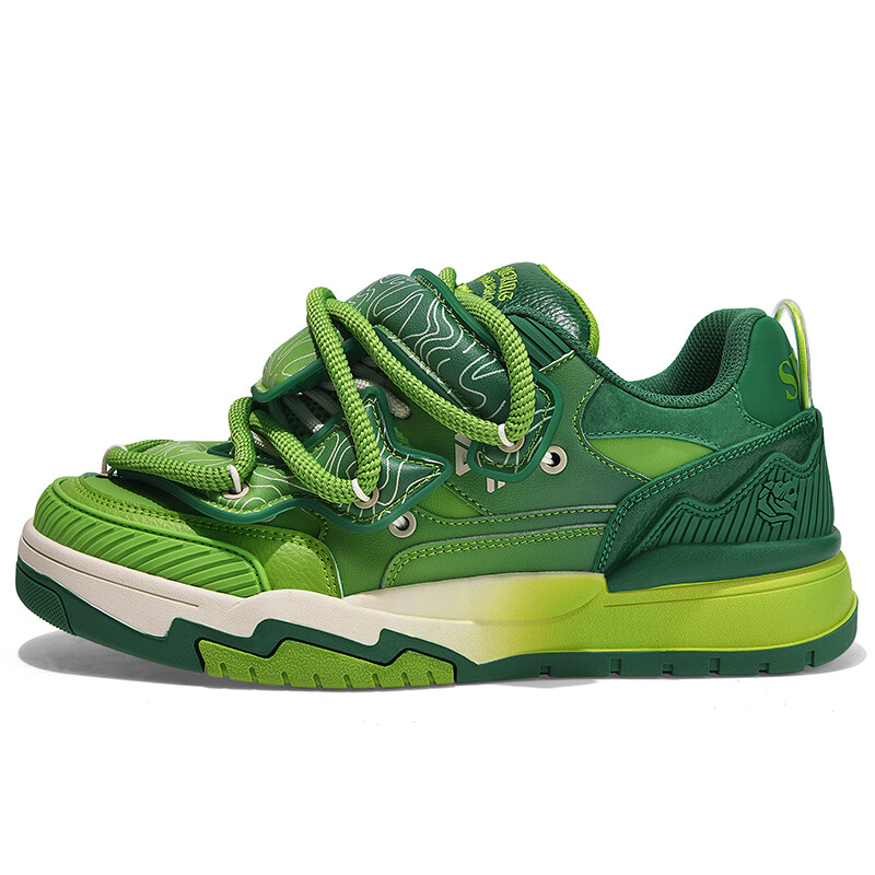 

Кроссовки SK.TRIP Skateboarding Shoes Unisex Low-top, зеленый