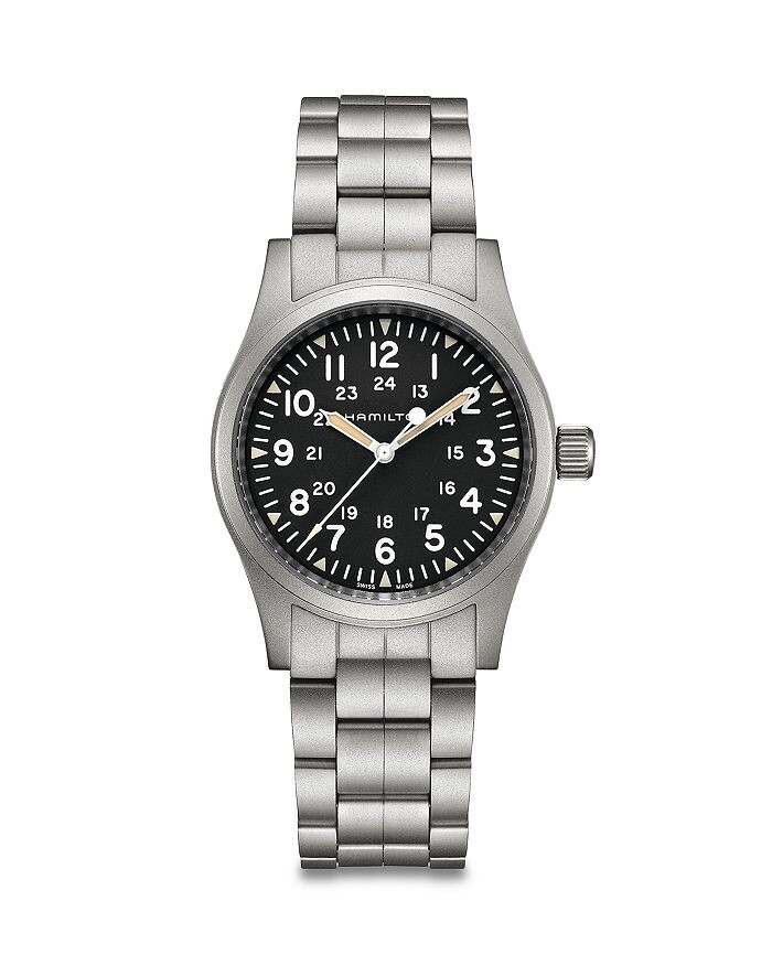 

Механические часы Hamilton 38 мм, хаки