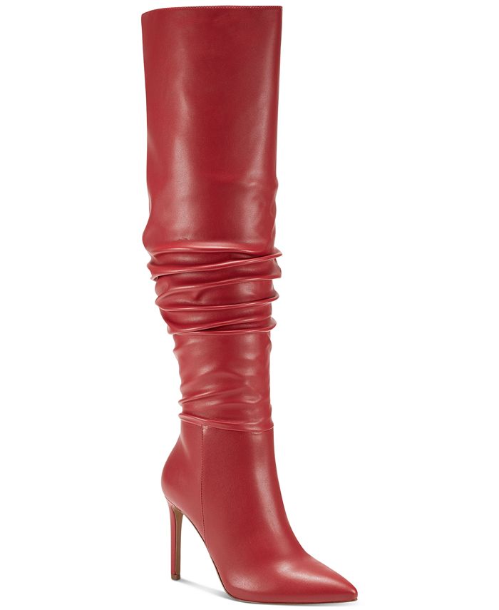 Женские сапоги выше колена Iyonna I.N.C. International Concepts, красный