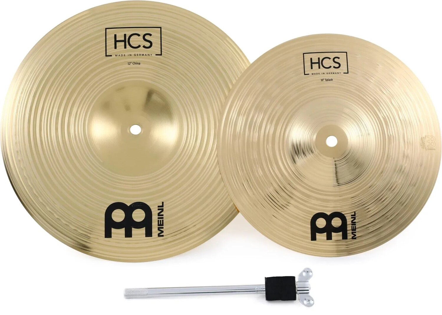 

Набор тарелок Meinl HCS FX Stack — 10/12 дюйма — со свободным стекером