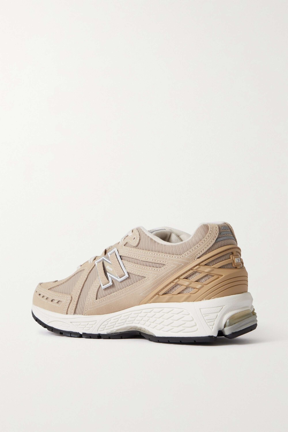 

NEW BALANCE кроссовки 1906R из замши и сетки с резиновой отделкой, серый
