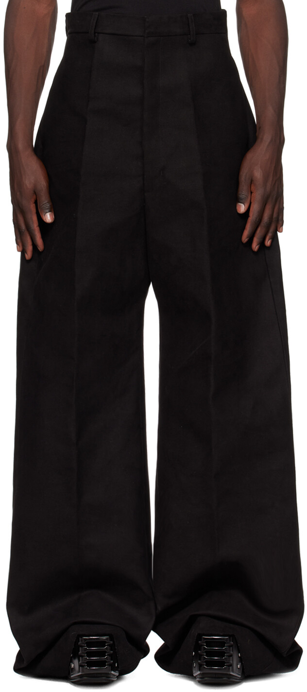

Черные брюки Dirt Cooper Rick Owens, Черный
