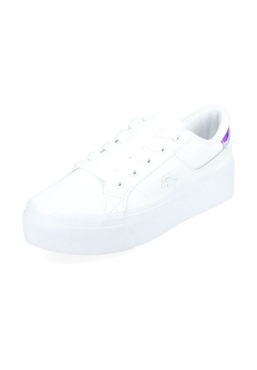 

Кроссовки из кожи/текстиля LACOSTE, розовый