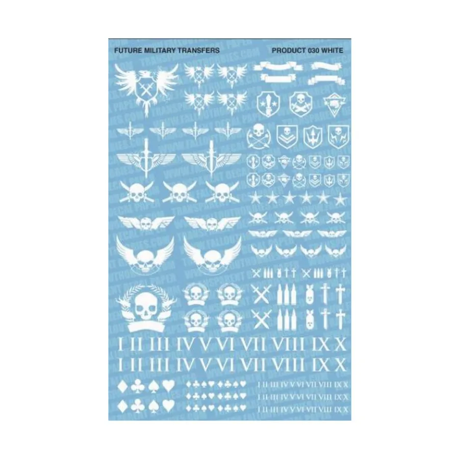 

Будущее в стиле милитари — белый, Decals - Loyalist/Human