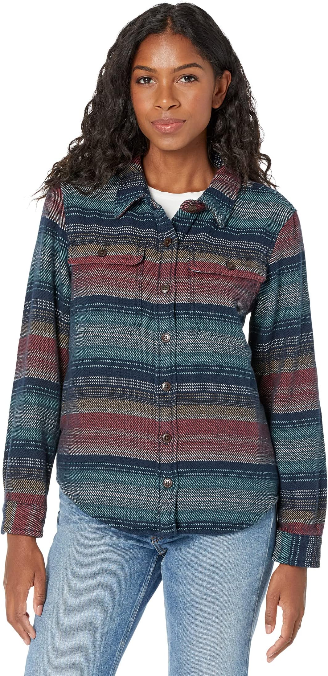 Маленькая рубашка The 1912 с длинным рукавом L.L.Bean, цвет Rangeley Blue