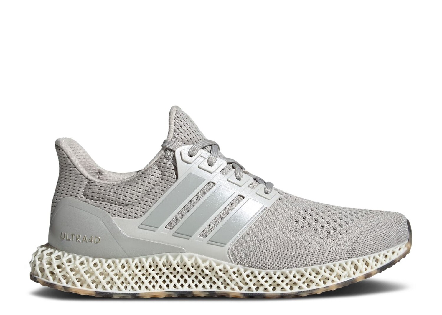 

Кроссовки adidas Ultra 4D 'Grey Gold Metallic', серый