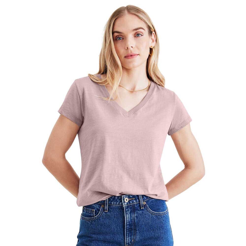 

Футболка Dockers V Neck, розовый