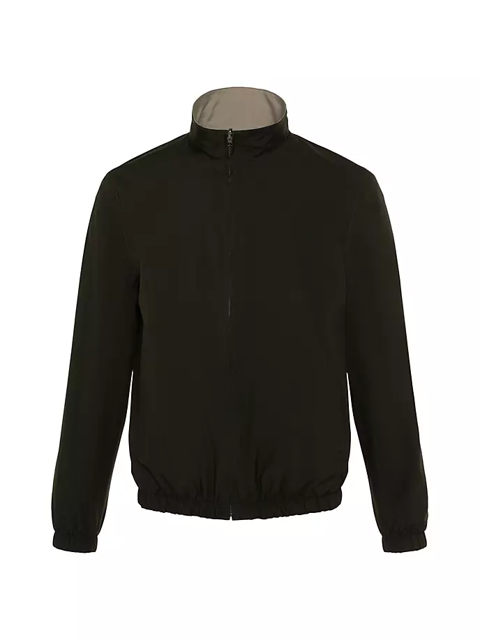 

Двусторонняя куртка на молнии Gorski, цвет green beige