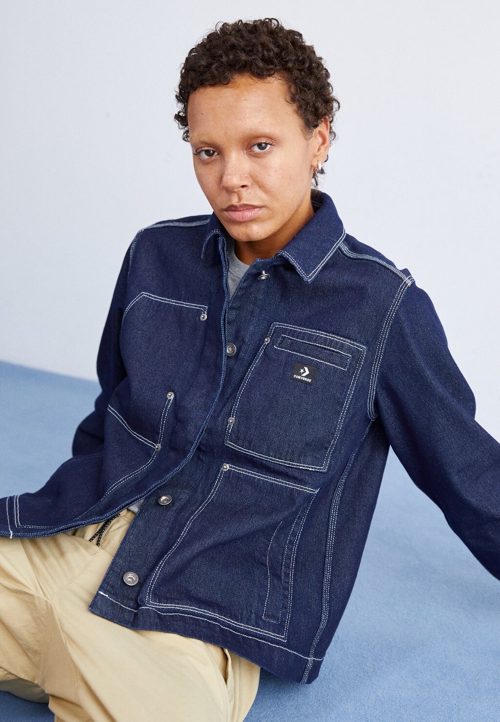 

Джинсовая куртка Converse, цвет denim