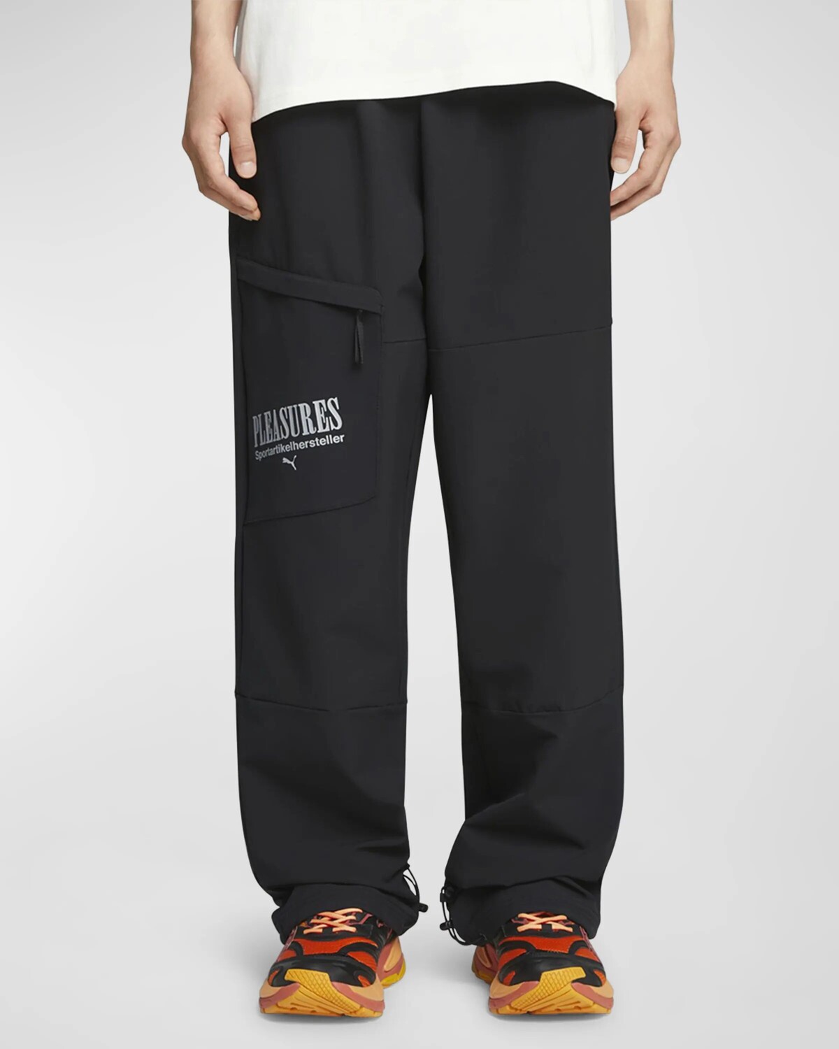 

Мужские брюки карго из коллаборации с Pleasures Puma, цвет Black