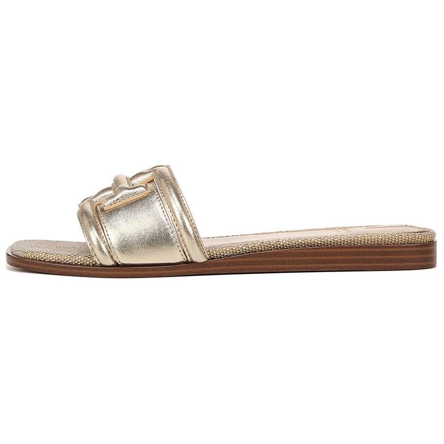 

Шлепанцы женские золотые Sam Edelman