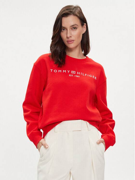 

Толстовка стандартного кроя Tommy Hilfiger, красный