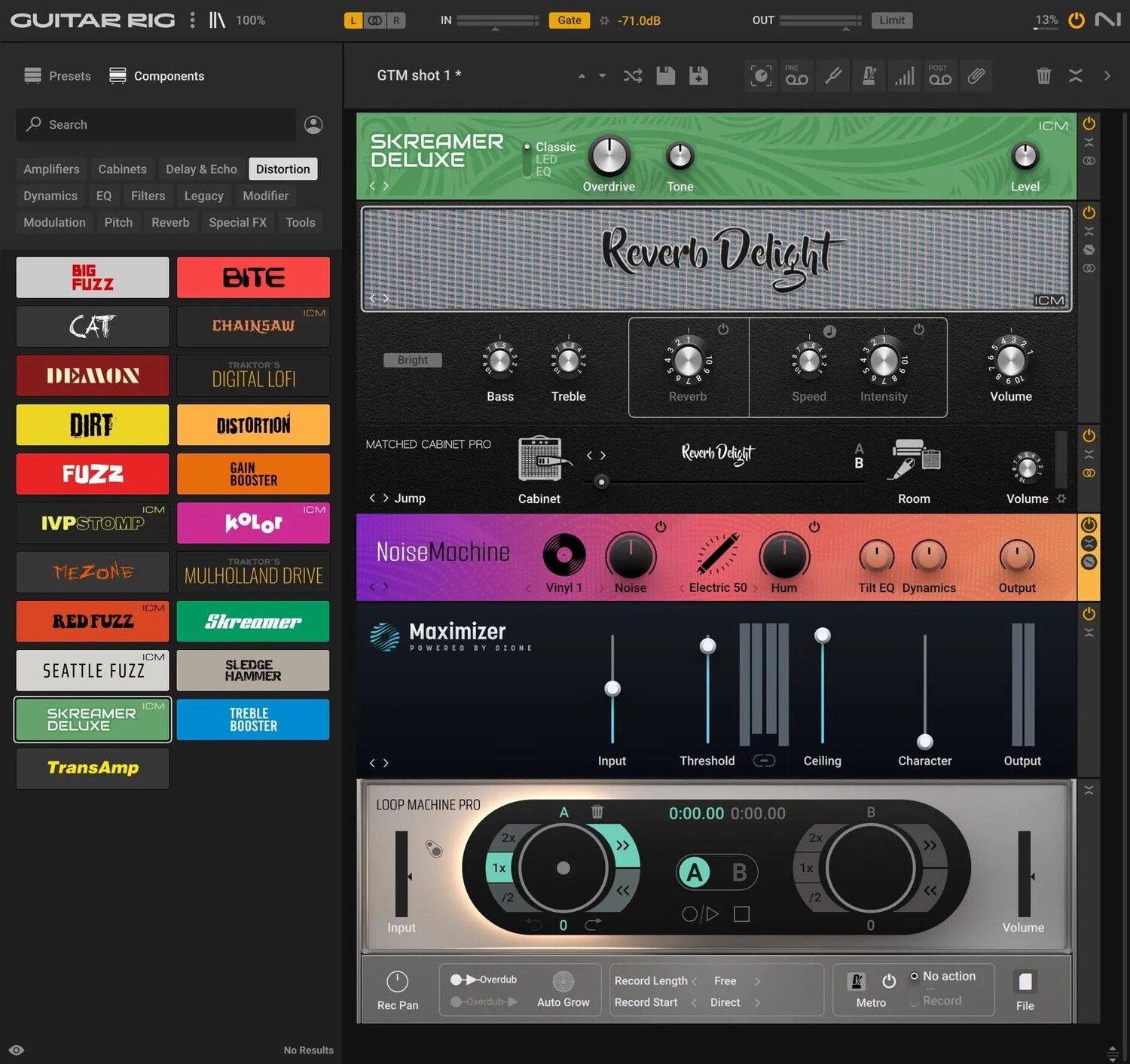 

Новое обновление Native Instruments Guitar Rig 7 Pro от Guitar Rig 5-7 LE, программного обеспечения для гитарных усилителей и эффектов