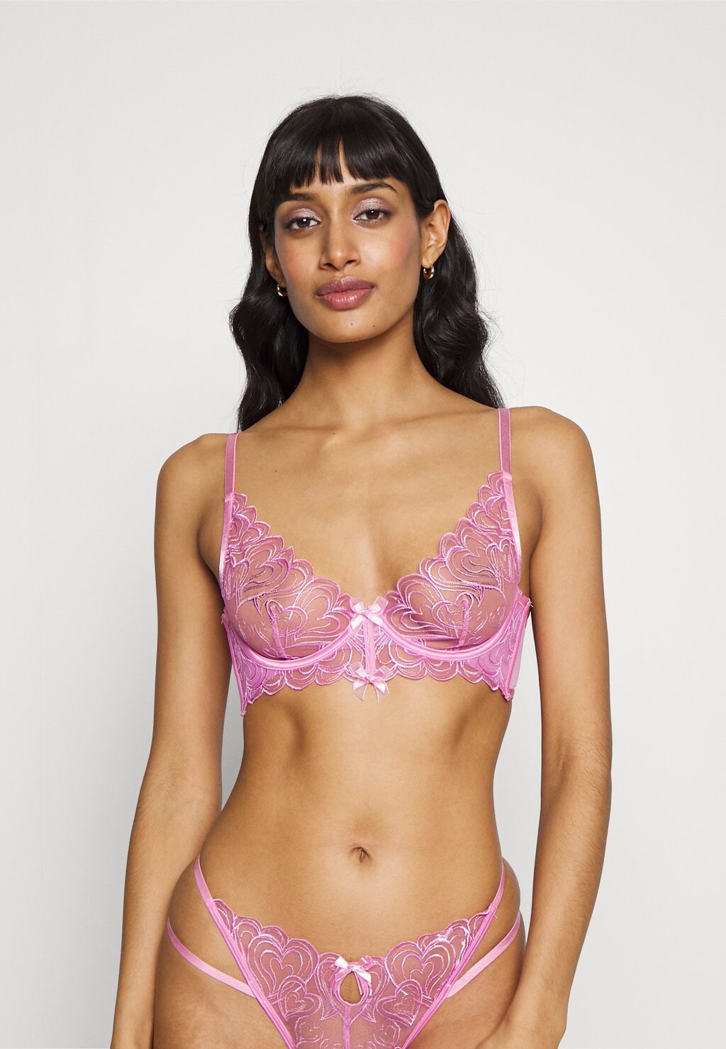 

Бюстгальтер на косточках Hunkemöller, розовый