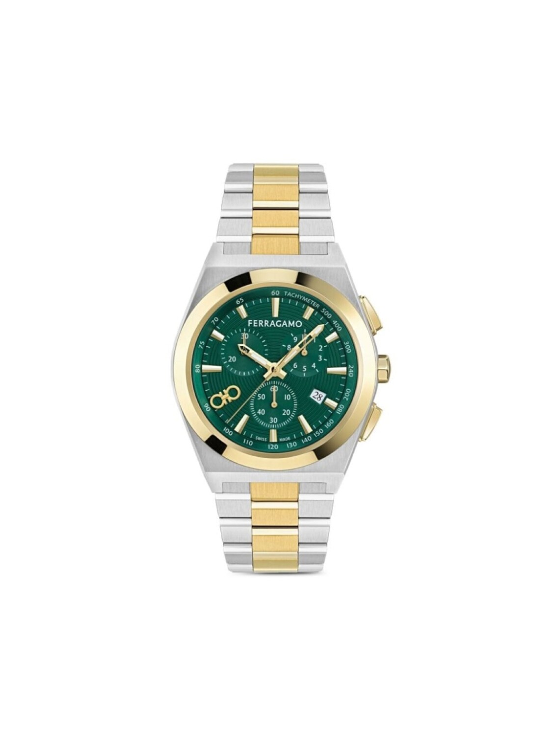 

Ferragamo vega Upper East Chrono 42 мм, зеленый