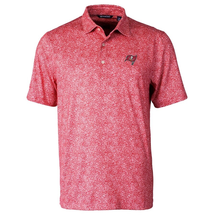 

Поло с коротким рукавом Cutter & Buck Tampa Bay Buccaneers, красный